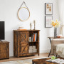 Skänk - Sidobord Vintage Brun - Industriell Stil 80 x 35 x 83 cm