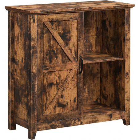 Skänk - Sidobord Vintage Brun - Industriell Stil 80 x 35 x 83 cm