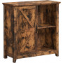 Skänk - Sidobord Vintage Brun - Industriell Stil 80 x 35 x 83 cm