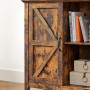 Skänk - Sidobord Vintage Brun - Industriell Stil 80 x 35 x 83 cm