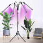 Växtlampa med stativ 4 flexibla arm 20 LED