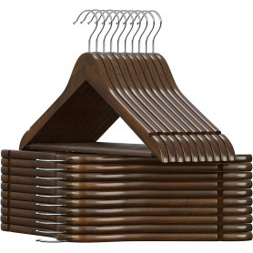 20x Trägalgar - Klädhängare - Brun