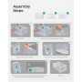 Förvaringslådor x12 Stapelbara Transparent Förvaring Med Lock 23 x 33,3 x 14 cm