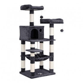 Klösmöbel - Klösträd 143 cm Mörkgrå / Vit