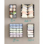 Underkläders Organizer Kit / Låda Arrangör 8 st - Grå