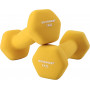 2-Pack Hantlar Set 1 kg - Gul 13,5 x 6,5 x 6 cm