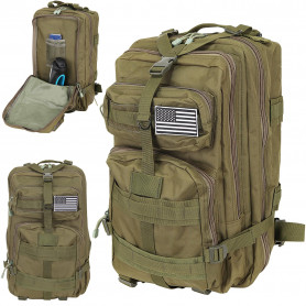 Vandringsryggsäck - 35L Ryggsäck Sport Military XL