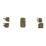 Vandringsryggsäck - 35L Ryggsäck Sport Military XL