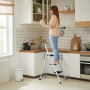 Trappstege 70 cm Med 3 Stegar, 150 kg Belastning