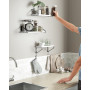 Vägghyllor 3-pack - Hyllplan i Industriell Design - Vit