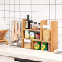 3 justerbart Förvaringshylla DIY bordshylla