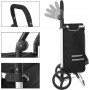 3-in-1 Shoppingvagn Multifunktion Med Kylväska 35L
