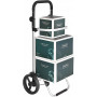 3-in-1 Shoppingvagn Multifunktion Med Kylväska 35L