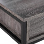 Konsolbord - Sidobord Svart 120 x 30 x 81,5 cm