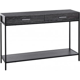 Konsolbord - Sidobord Svart 120 x 30 x 81,5 cm