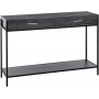Konsolbord - Sidobord Svart 120 x 30 x 81,5 cm