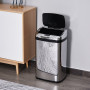 Soptunna Automatisk Sensor 30L Rostfritt Stål
