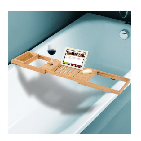 Badkarshylla - Badkarsbrygga - Badkarsbricka (70-105) x 21,8 x 5 cm