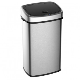 Soptunna Automatisk Sensor 48L Rostfritt Stål 40,5 x 29,5 x 57 cm