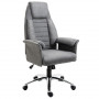 Kontorsstol Grå Tyg Ergonomisk 68x69x116-126cm