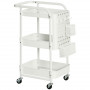 Rullvagn Mångsidig - 3 Våningar Och Sidopanel 51,5 x 32 x 75,6 cm