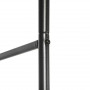 Trädgårdsbåge Rosenbåge 140 x 40 x 240 cm Metall Svart