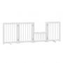 Säkerhetsgrind Till Husdjur Självsående 215 x 38 x 75 cm 4 Paneler ...