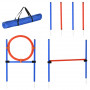 Hund Träning Kit Slalom Häckhopp Ring Justerbar Set