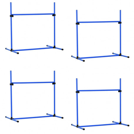 Hund Hopphinder x4 Set 99 x 65 x 94 cm Justerbar Höjd