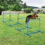 Hund Hopphinder x4 Set 99 x 65 x 94 cm Justerbar Höjd