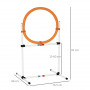 Hundträning Set Hoppring Justerbar 74,5 x 66 x 91 cm