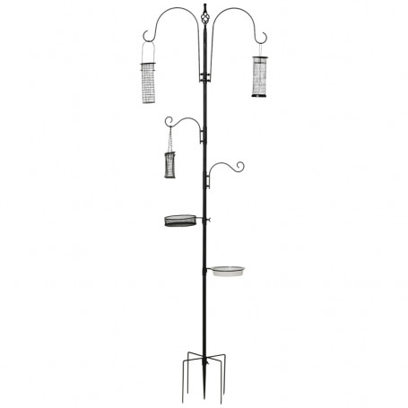 Fågel Matarstation med Basfot 208 cm Mat / Vatten