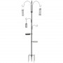 Fågel Matarstation med Basfot 208 cm Mat / Vatten