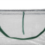 Tunnelväxthus med Fönster 120 x 60 x 60 cm