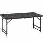 Fällbart Utomhusbord 4 Personer 118 x 60 x 74 cm