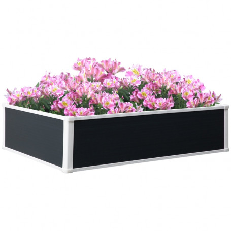 Planteringslåda 120 x 90 x 30 cm Blomlåda i Plast