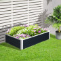 Planteringslåda 120 x 90 x 30 cm Blomlåda i Plast
