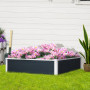 Planteringslåda 120 x 90 x 30 cm Blomlåda i Plast