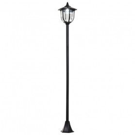 Trädgårdslykta på Stolpe Solcell LED 177 cm, Höjdjusterbar, 30/60 L...