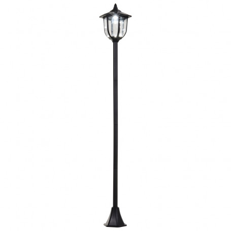 Trädgårdslykta på Stolpe Solcell LED 177 cm, Höjdjusterbar, 30/60 Lumen