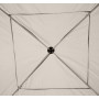 Hopfällbar Paviljong Med Sidovägar & väska 3x3x2,55 m Beige