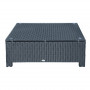 Ute Soffbord 85 x 50 x 39 cm med Glasskiva