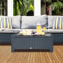 Ute Soffbord 85 x 50 x 39 cm med Glasskiva
