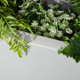 Planteringslåda Järn Blomlåda 91 x 22 x 22 cm Väderbeständig Grå