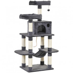 XXL Klösmöbel - Klösträd 60 x 48 x 144 cm cm Grå