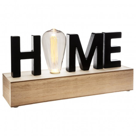 LED bordsord Ord Home Batteridriven Belysning 34 x16 cm