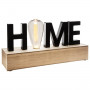 LED bordsord Ord Home Batteridriven Belysning 34 x16 cm