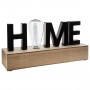 LED bordsord Ord Home Batteridriven Belysning 34 x16 cm