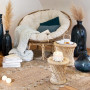 Sidobord 2-Set i Rep Naturlig - Bambu