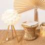 Sidobord 2-Set i Rep Naturlig - Bambu